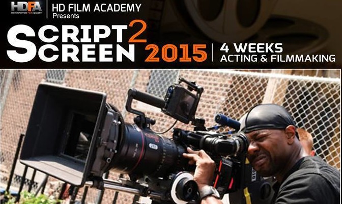 2015 Script to Screen Commences 2015 Script to Screen Commences